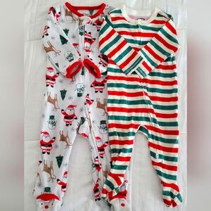 Baby Holiday Footed Pajamas